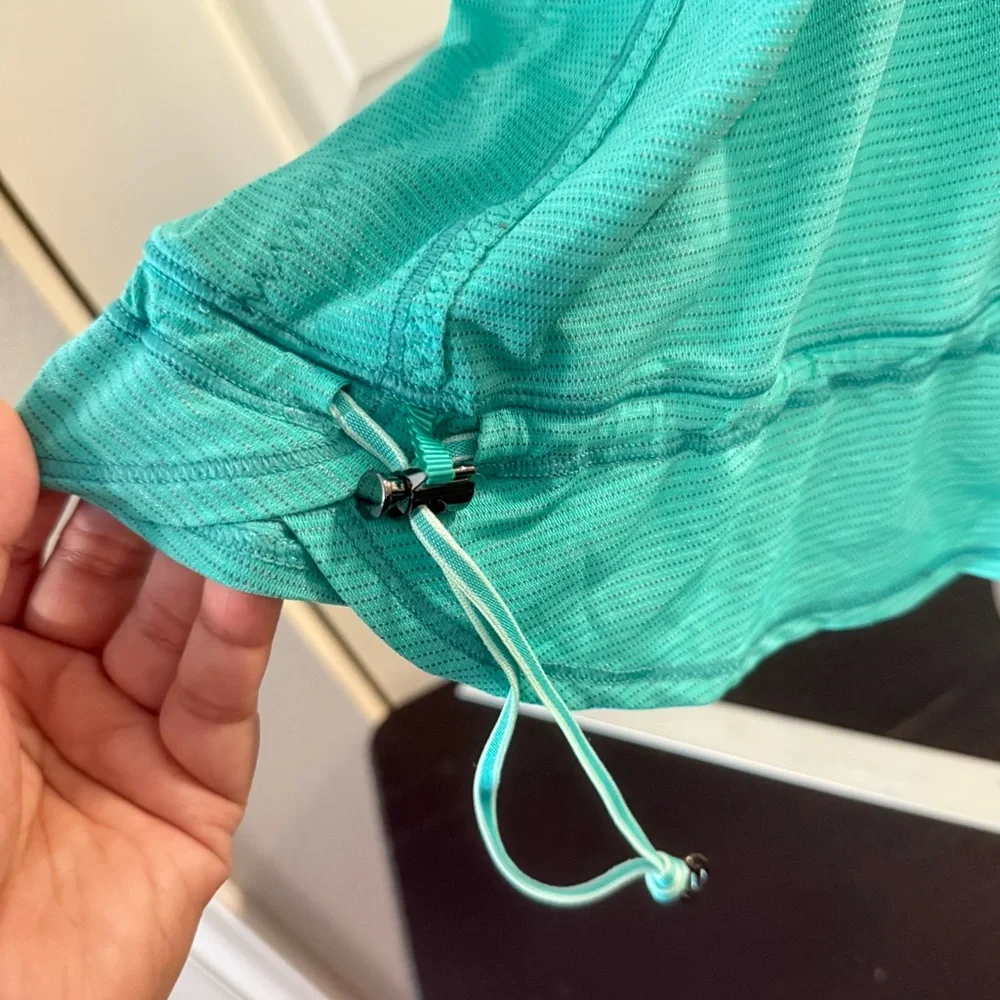 Lululemon Athletica Run Times Tank Heathered Bali Breeze